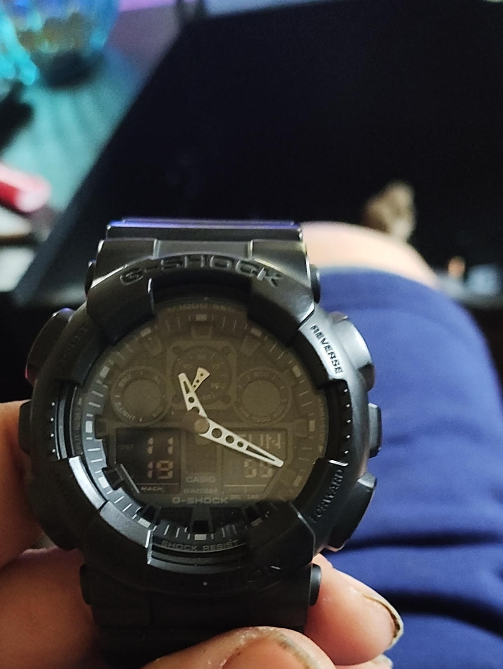 Casio Black G-Shock Digital-Analog Sport Watch